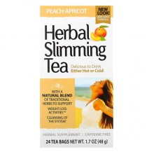 Заменитель питания 21st Century Herbal Slimming Tea Caffeine Free 24 Tea Bags Peach Apricot Заменитель питания 21st Century Herbal Slimming Tea Caffeine Free 24 Tea Bags Peach Apricot