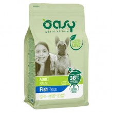 Сухой корм для собак OASY LIFESTAGE Adult Small рыба  1 кг