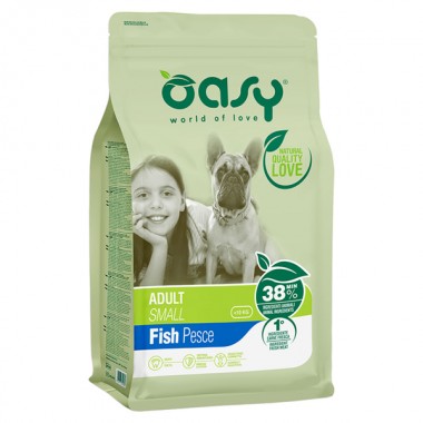  OASY LIFESTAGE Adult Small рыба  1 кг