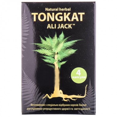 Тестостероновый комплекс Tongkat Ali Jack Powder Extract 4 Caps