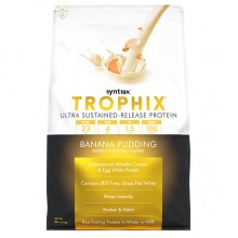 Протеин Syntrax Trophix 5.0 2240 g /73 servings/ Banana Pudding Протеин Syntrax Trophix 5.0 2240 g /73 servings/ Banana Pudding