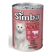 Влажный корм для котов Monge Simba Cat Wet говядина 0,415 Кг