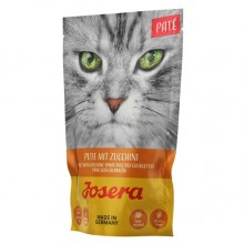 Влажный корм для котов Josera Pate Pute mit Zucchini Паштет Индейка с Цуккини 16x85g, пауч