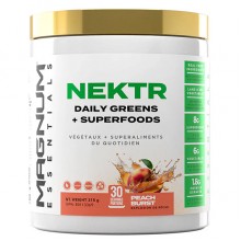 Антиоксиданты для спорта Magnum Nutraceuticals NEKTR Daily Greens + SuperFoods 315 g /30 servings/ Peach Burst Антиоксиданты для спорта Magnum Nutraceuticals NEKTR Daily Greens + SuperFoods 315 g /30 servings/ Peach Burst