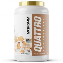 Протеин Magnum Nutraceuticals Quattro Protein Drink Mix 910 g /49 servings/ Toasted Cinnamon Cereal Протеин Magnum Nutraceuticals Quattro Protein Drink Mix 910 g /49 servings/ Toasted Cinnamon Cereal