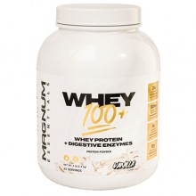 Протеин Magnum Nutraceuticals Whey 100 + 2300 g /65 servings/ Vanilia Протеин Magnum Nutraceuticals Whey 100 + 2300 g /65 servings/ Vanilia