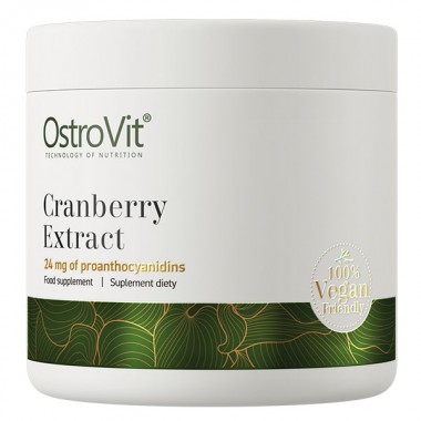 Клюква OstroVit Cranberry Extract 100 g /416 servings/