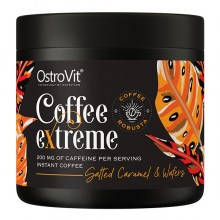 Энергетик OstroVit Coffee Extreme 150 g /20 servings/ Salted caramel & Wafers