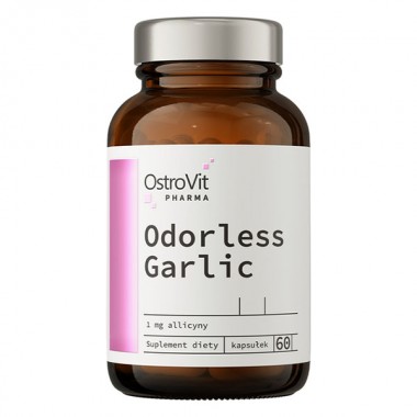 Чеснок OstroVit Pharma Odorless Garlic 60 Caps