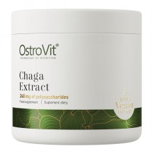 Грибной комплекс OstroVit Vege Chaga Extract 50 g /83 servings/ Грибной комплекс OstroVit Vege Chaga Extract 50 g /83 servings/