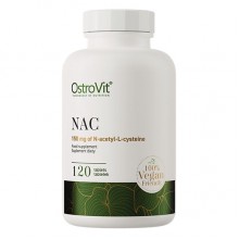 Ацетилцистеин (NAC) для спорта OstroVit Vege NAC 120 Tabs Ацетилцистеин (NAC) для спорта OstroVit Vege NAC 120 Tabs