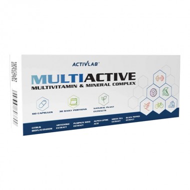 Витаминно-минеральный комплекс для спорта Activlab Pharma MultiActive 60 Caps