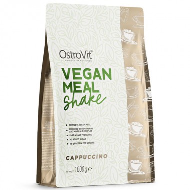 Протеин OstroVit Vegan Meal Shake 1000 g /11 servings/ Cappuccino