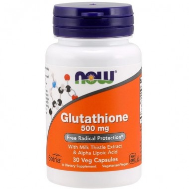 Глутатион NOW Foods Glutathione 500 mg 30 Veg Caps Глутатион NOW Foods Glutathione 500 mg 30 Veg Caps