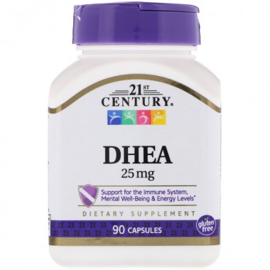 ДГЭА 21st Century DHEA 25 mg 90 Caps