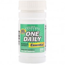 Витаминно-минеральный комплекс 21st Century One Daily Essential, Multivitamin Multimineral 100 Tabs