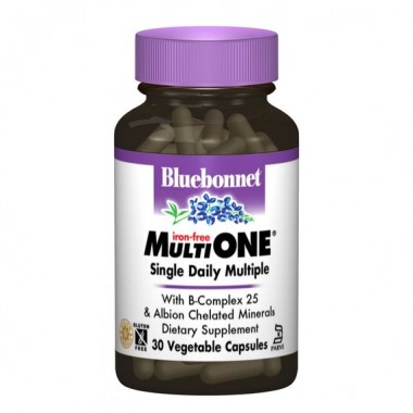 Витаминно-минеральный комплекс Bluebonnet Nutrition MultiONE Iron free 30 Veg Caps