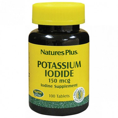 Микроэлемент Йод Nature's Plus Potassium Iodide 150 mcg 100 Tabs Микроэлемент Йод Nature's Plus Potassium Iodide 150 mcg 100 Tabs