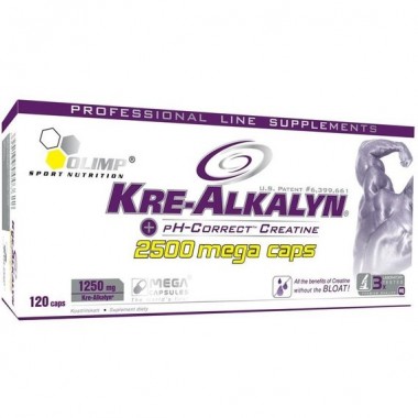 Креатин моногидрат Olimp Nutrition Kre-Alkalyn 2500 Mega Caps 120 Caps