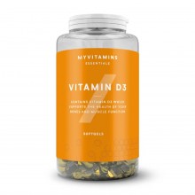 Витамин D для спорта MyProtein Vitamin D3 180 Caps