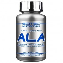 Альфа-липоевая кислота для спорта Scitec Nutrition ALA 50 Caps