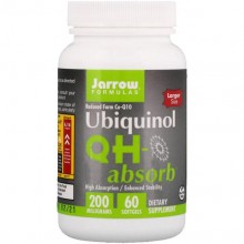 Коэнзим Jarrow Formulas Ubiquinol QH-Absorb 200 mg 60 Softgels