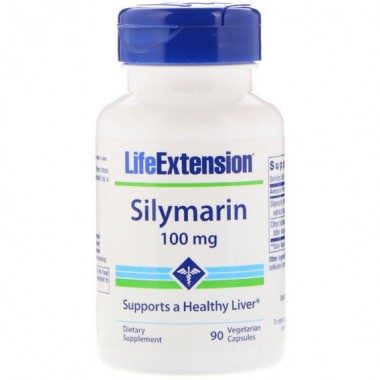 Расторопша Life Extension Silymarin 100 mg 90 Veg Caps
