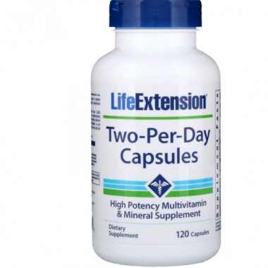 Витаминно-минеральный комплекс Life Extension Two-Per-Day Capsules 120 Caps