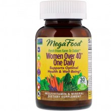 Витаминно-минеральный комплекс MegaFood Women Over 40 One Daily 30 Tabs Витаминно-минеральный комплекс MegaFood Women Over 40 One Daily 30 Tabs