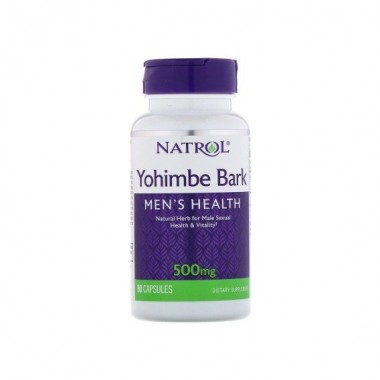 Йохимбе Natrol Yohimbe Bark 500 mg 90 Caps