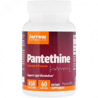 Пантотеновая кислота Jarrow Formulas Pantethine 450 mg 60 Softgels JRW-18006 Пантотеновая кислота Jarrow Formulas Pantethine 450 mg 60 Softgels JRW-18006