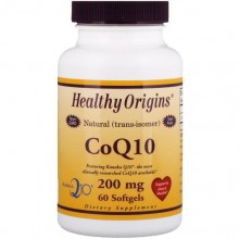 Коэнзим Healthy Origins CoQ10 200 mg 60 Softgels HO35048