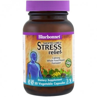 Теанин Bluebonnet Nutrition Targeted Choice, Stress Relief 30 Veg Caps Теанин Bluebonnet Nutrition Targeted Choice, Stress Relief 30 Veg Caps