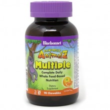 Витаминно-минеральный комплекс Bluebonnet Nutrition Rainforest Animalz Multiple Complete Daily 90 Chewables Orange Flavor BLB0188