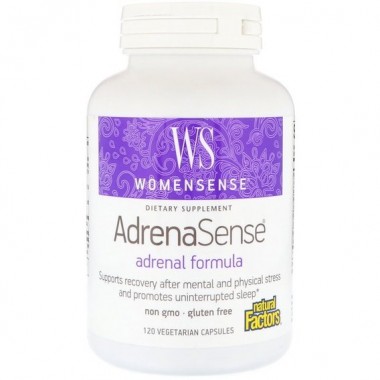 Комплекс для повышение либидо Natural Factors WomenSense AdrenaSense Adrenal Formula 120 Veg Caps NFS04942