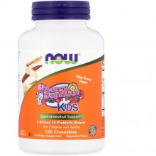 Пробиотик NOW Foods Berry Dophilus, Kids, 2 Billion 120 Chewables NF2949 Пробиотик NOW Foods Berry Dophilus, Kids, 2 Billion 120 Chewables NF2949