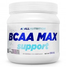 Аминокислота BCAA для спорта All Nutrition BCAA Max Support 250 g /25 servings/ Black Currant