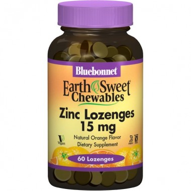 Микроэлемент Цинк Bluebonnet Nutrition Zinc Lozenges 15 mg 60 Lozenges Orange Flavored BLB0745 Микроэлемент Цинк Bluebonnet Nutrition Zinc Lozenges 15 mg 60 Lozenges Orange Flavored BLB0745