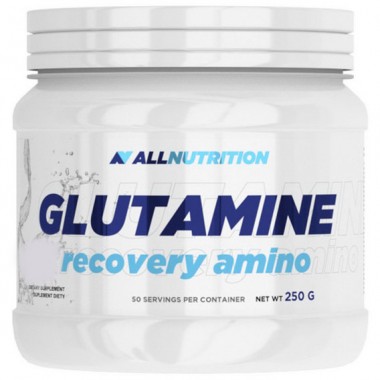 Глютамин для спорта All Nutrition Glutamine Recovery Amino 250 g /50 servings/ Lemon