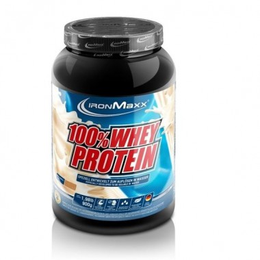 Протеин IronMaxx 100% Whey Protein 900 g /18 servings/ Latte Macchiato