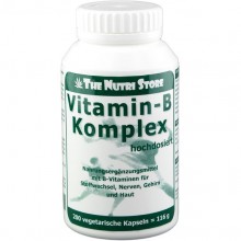 В комплекс The Nutri Store Vitamin B Complex 200 Veg Caps ФР-00000083
