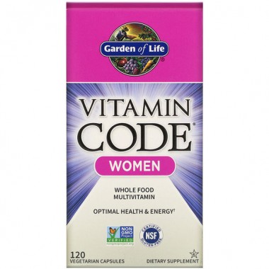 Витаминно-минеральный комплекс Garden of Life Vitamin Code, Women 120 Veg Caps GOL-11366