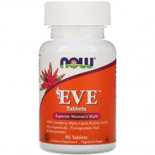 Витаминно-минеральный комплекс NOW Foods Eve Superior Women's Multi 90 Tabs NOW-03796 Витаминно-минеральный комплекс NOW Foods Eve Superior Women's Multi 90 Tabs NOW-03796