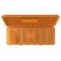 Таблетница (органайзер) для спорта NOW Foods 7-day Pill Box Orange