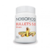 Комплекс до тренировки Nosorog Nutrition Bullets 5.0 30 Caps Комплекс до тренировки Nosorog Nutrition Bullets 5.0 30 Caps