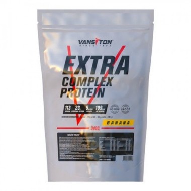Протеин Vansiton Extra Complex Protein 3400 g /113 servings/ Banana Протеин Vansiton Extra Complex Protein 3400 g /113 servings/ Banana
