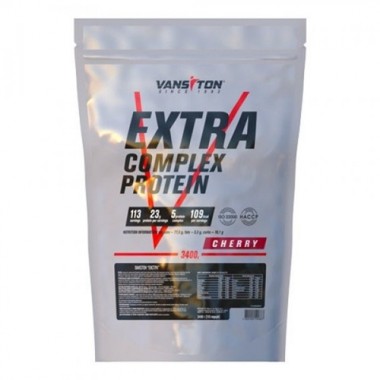 Протеин Vansiton Extra Complex Protein 3400 g /113 servings/ Cherry Протеин Vansiton Extra Complex Protein 3400 g /113 servings/ Cherry