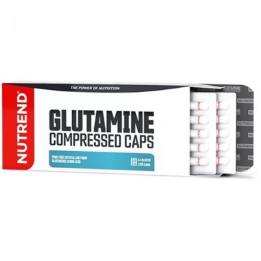 Глютамин для спорта Nutrend Glutamin Compressed 120 Caps