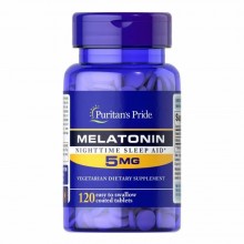Мелатонин для сна Puritan's Pride Nighttime sleep aid Melatonin 5 mg 120 Tabs Мелатонин для сна Puritan's Pride Nighttime sleep aid Melatonin 5 mg 120 Tabs