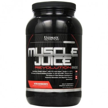 Гейнер Ultimate Nutrition Muscle Juice Revolution 2600 2120 g /8 servings/ Strawberry